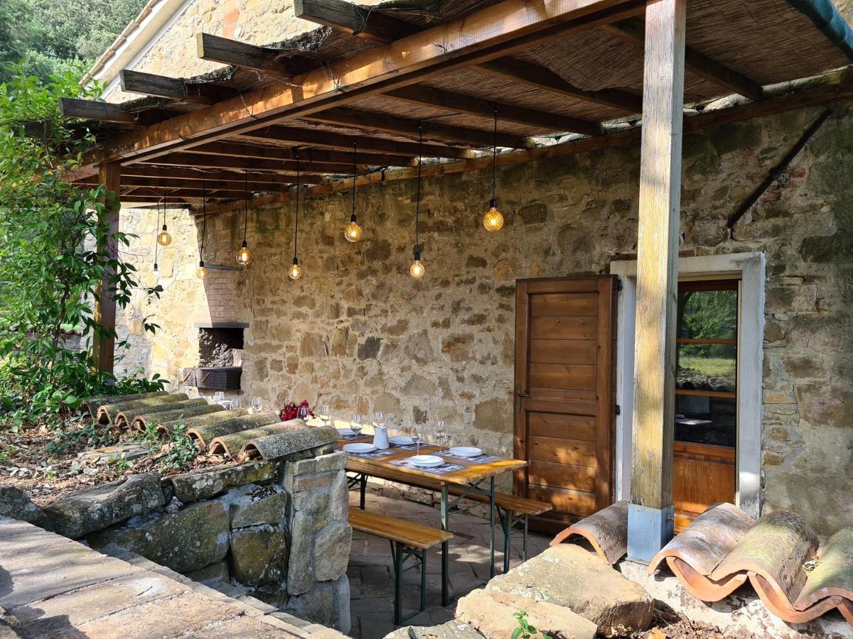 Podere La Zinzinina - Villa Intera Montecatini Val di Cecina Ngoại thất bức ảnh